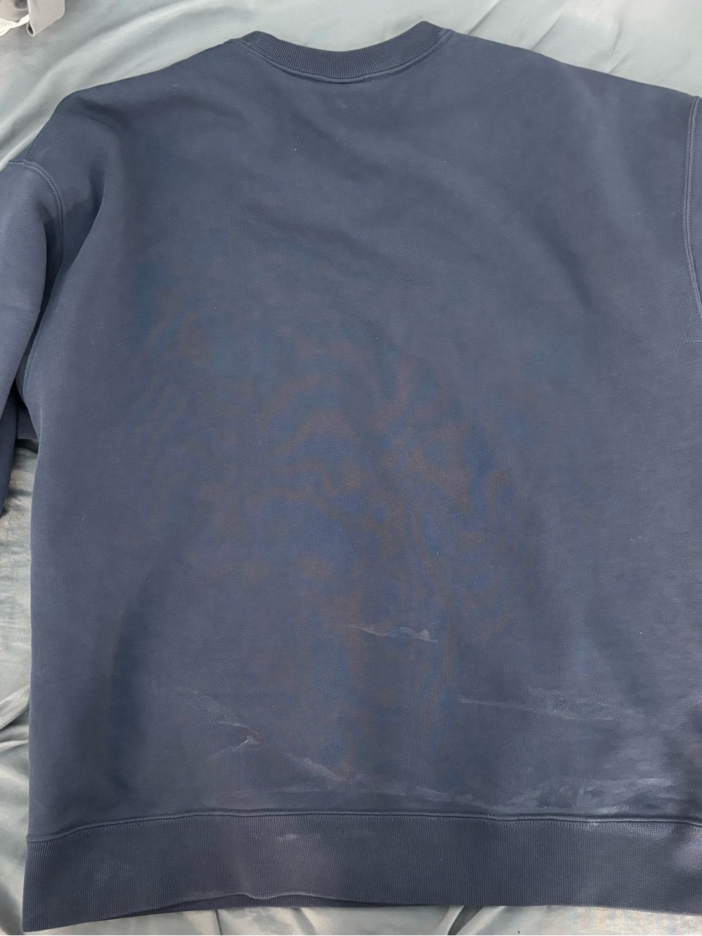 Nike Men Crewneck Vintage Navy Blue (Baggy) - Picture 3 of 8